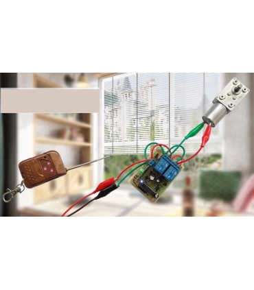 Driver a control remoto para motorreductor 12V o 24V DC - 2 vías