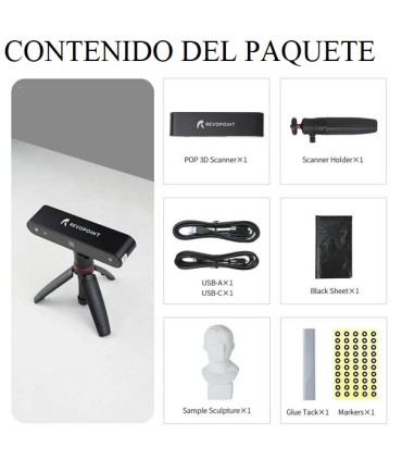 Escaner 3d Revopoint POP 3D